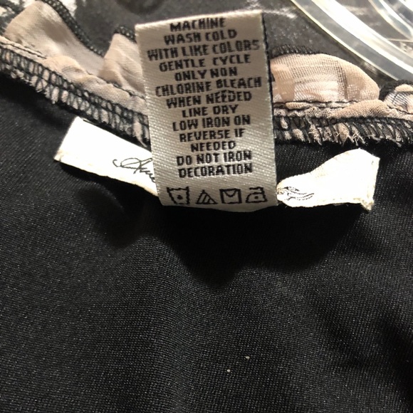 American Rag Black and Tan Dress | Size Medium - Picture 6 of 6